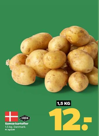 Netto Samsø kartofler tilbud
