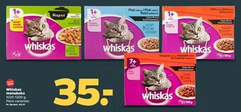Netto Whiskas menuboks tilbud