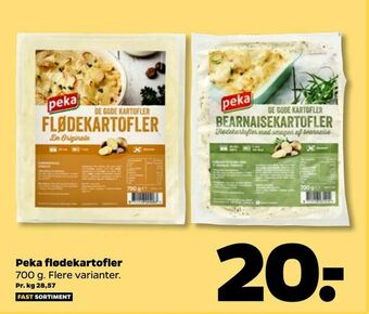 Netto Peka flødekartofler tilbud