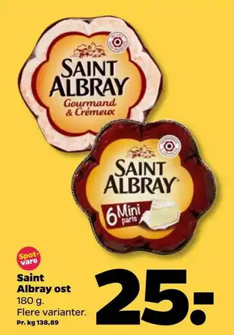 Netto Saint Albray ost tilbud