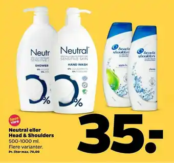 Netto Neutral eller Head & Shoulders tilbud