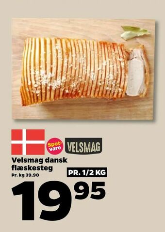 Netto Velsmag dansk flæskesteg tilbud