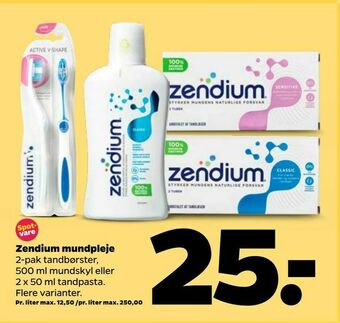 Zendium mundpleje