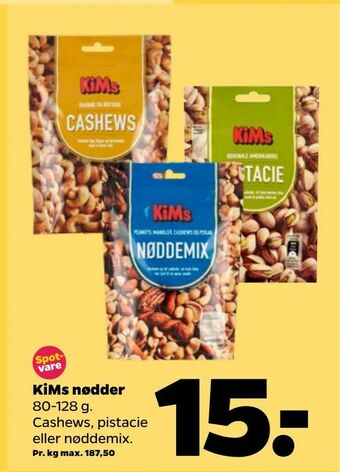 Netto KiMs nødder tilbud