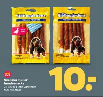 Svenska müller hundesnacks