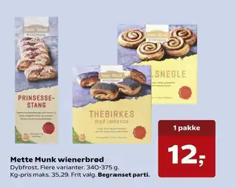 Mette Munk wienerbrød