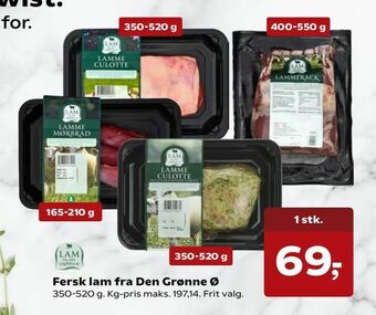 Fersk lam fra Den Grønne Ø