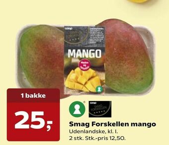 SuperBrugsen Smag Forskellen mango tilbud