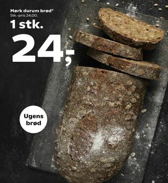 SuperBrugsen Mørk durum brød tilbud