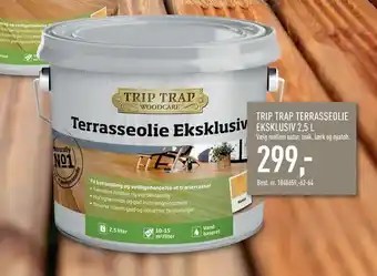 Johannes Fog Trip trap terrasseolie eksklusiv 2,5 l tilbud