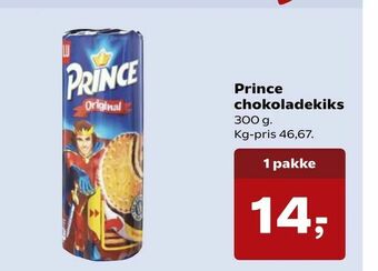 Prince chokoladekiks