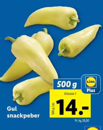 Lidl Ukendt peberfrugt tilbud