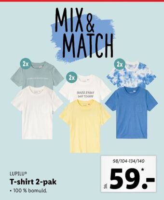 Lidl Lupilu t-shirt tilbud