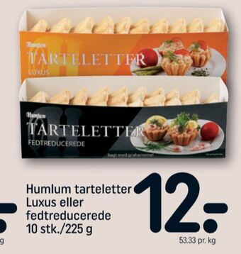 REMA 1000 Humlum tarteletter tilbud