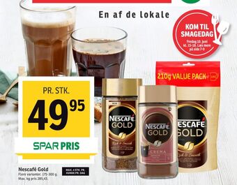 SPAR Gold instant kaffe tilbud