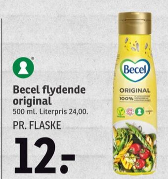 SPAR Becel margarine - flydende original tilbud