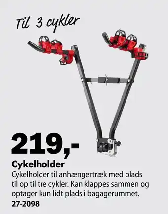 Biltema Cykelholder tilbud