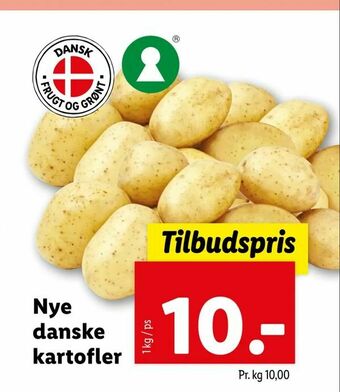 Let-Køb Nye danske kartofler tilbud