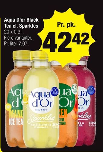 Calle Aqua D'or Black Tea el. Sparkles tilbud
