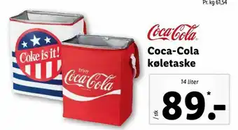 Let-Køb Coca-Cola køletaske tilbud