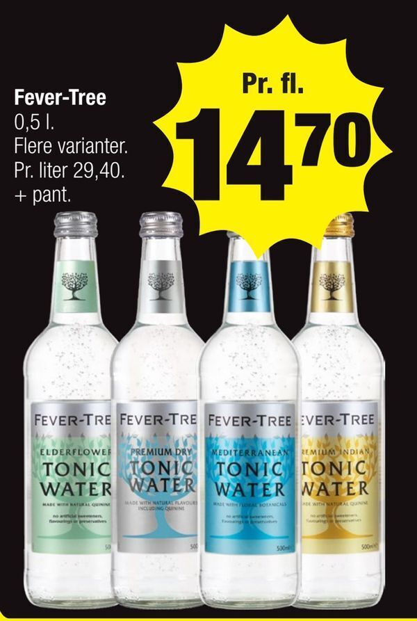 FeverTree tilbud hos Calle