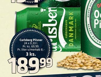 Fleggaard Carlsberg Pilsner tilbud