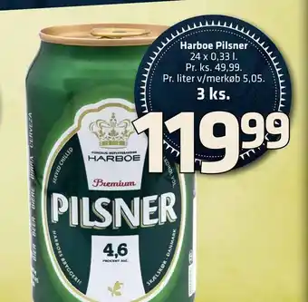 Fleggaard Harboe Pilsner tilbud