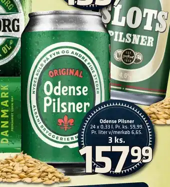 Fleggaard Odense Pilsner tilbud