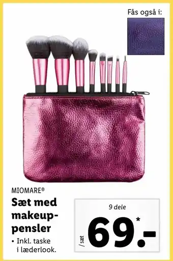 Let-Køb Sæt med makeuppensler tilbud