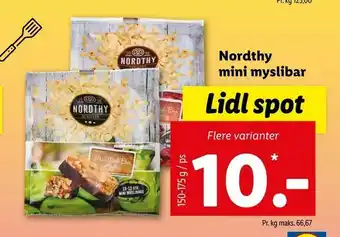 Nordthy mini myslibar
