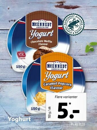 Let-Køb Yoghurt tilbud