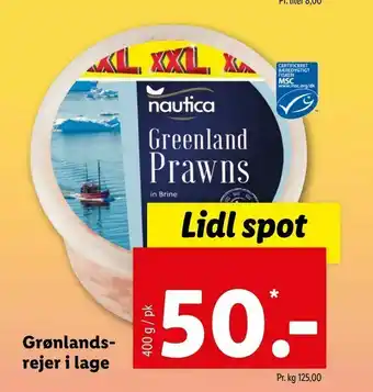 Let-Køb Grønlands rejer i lage tilbud