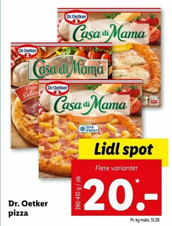 Let-Køb Dr. Oetker pizza tilbud