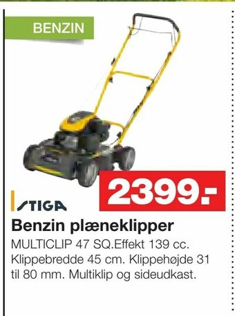 Bauhaus Benzin plæneklipper tilbud
