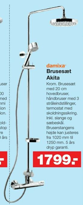 Bauhaus Brusesæt Akita tilbud