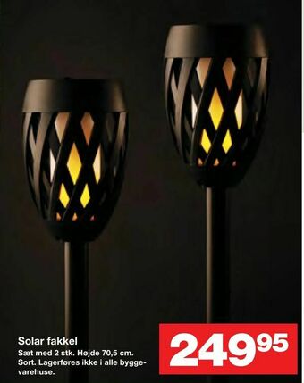 Solar fakkel