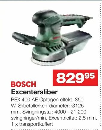 Bauhaus Excentersliber tilbud