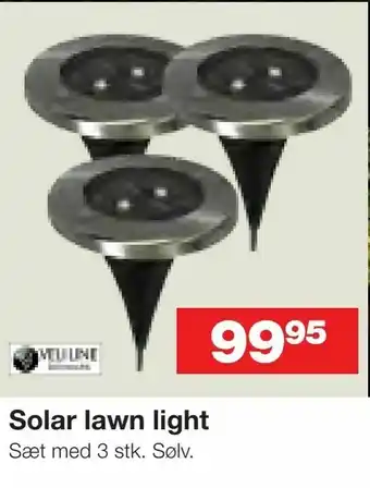 Bauhaus Solar lawn light tilbud