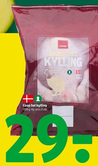 Coop 365 Coop hel kylling tilbud
