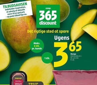 Coop 365 Mango tilbud