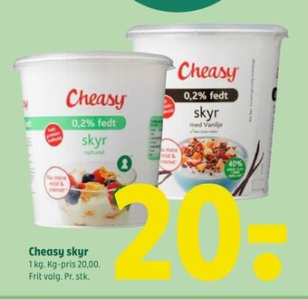 Coop 365 Cheasy skyr tilbud