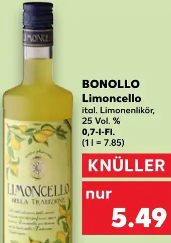 Bonollo Limoncello 0,75 l