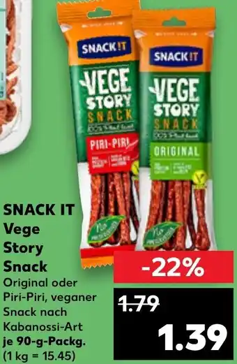 Kaufland Snack It Vege Story Snack 90 g tilbud