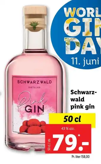 Schwarzwald pink gin