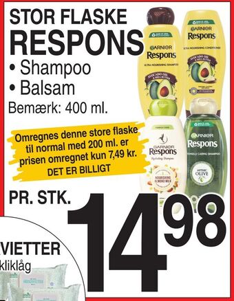 ABC Lavpris Respons tilbud