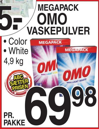 ABC Lavpris Omo vaskepulver tilbud