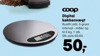 Kvickly Digital køkkenvægt tilbud