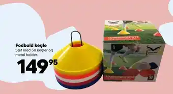 Kvickly Fodbold kegle tilbud