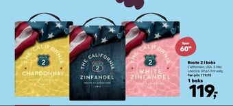 Kvickly Route 2 i boks tilbud