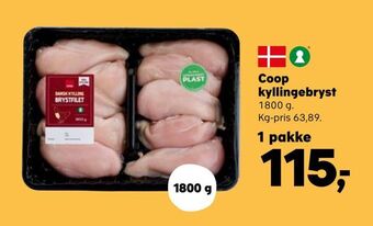 Kvickly Coop kyllingebryst tilbud